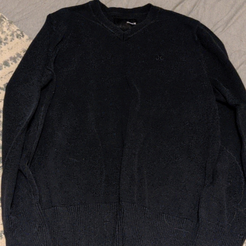 Hurley V Neck Crew Sweatshirt